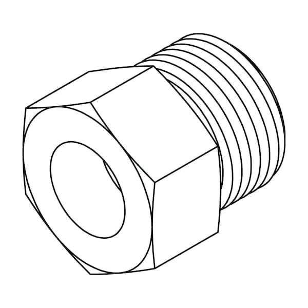 Tompkins Hydraulic Fitting-Steel06 BORE-06MORFS FF0403-06-06 - main